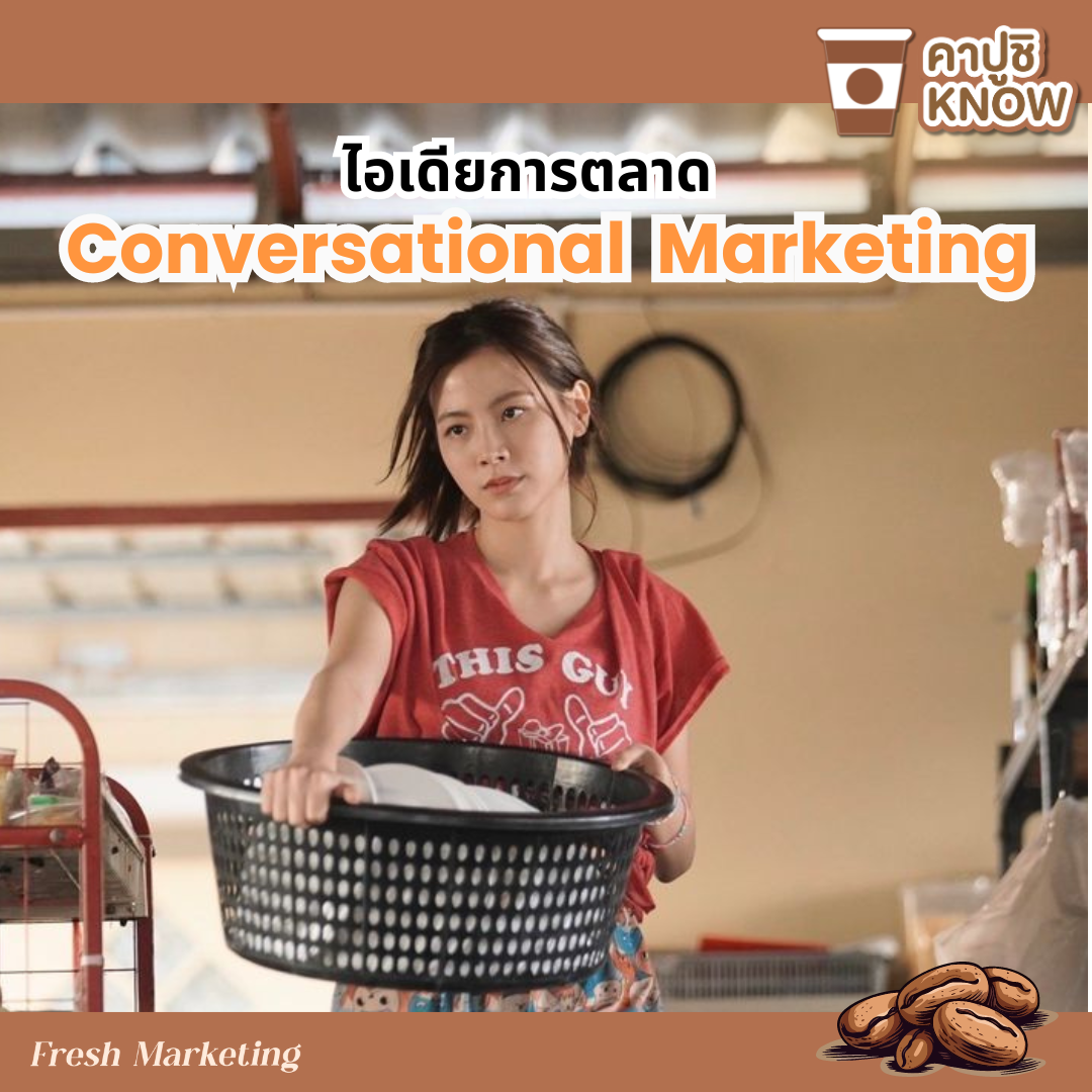 ไอเดียการตลาด Conversational Marketing การตลาดแบบสนทนา ชวนพูดคุย